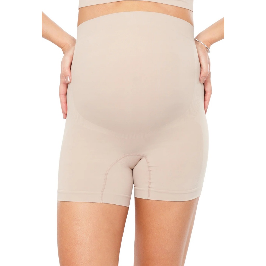 Cinta Bermuda Calcinha Grávida Para Aliviar Peso Da Barriga Cor Lilás Lilac Tamanho Gg