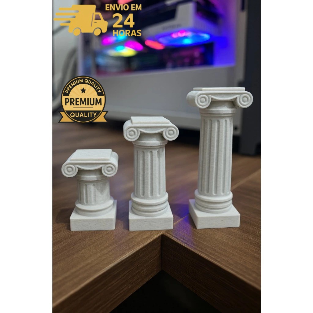 Suporte Ajustável Vertical Placa de Video GPU - Coluna Grega - Suporte Gamer em Oferta na Shopee