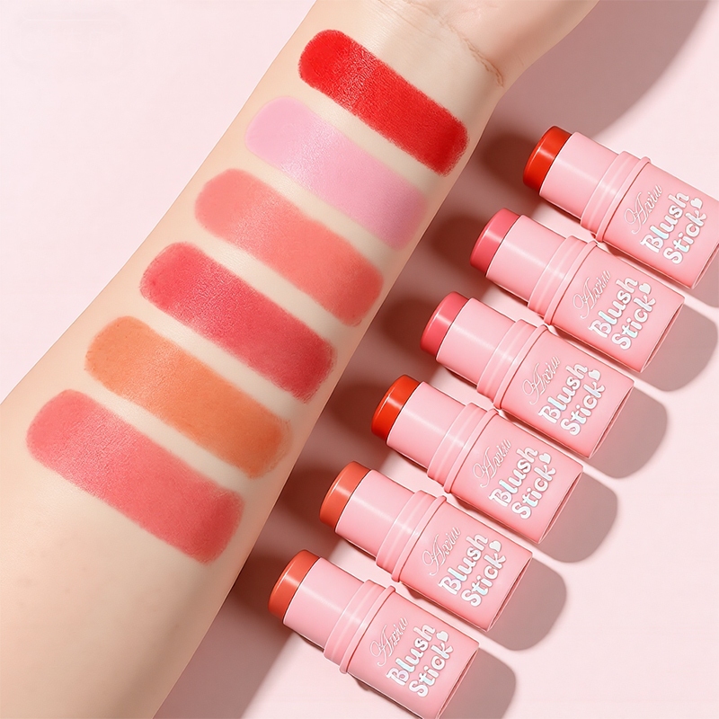 🌸AXIU-1🌸 rose Creme Blush Stick Longa Duração Natural À Prova D‘água Blush Cremoso em Bastão para Lábio e Bochecha em Oferta na Shopee
