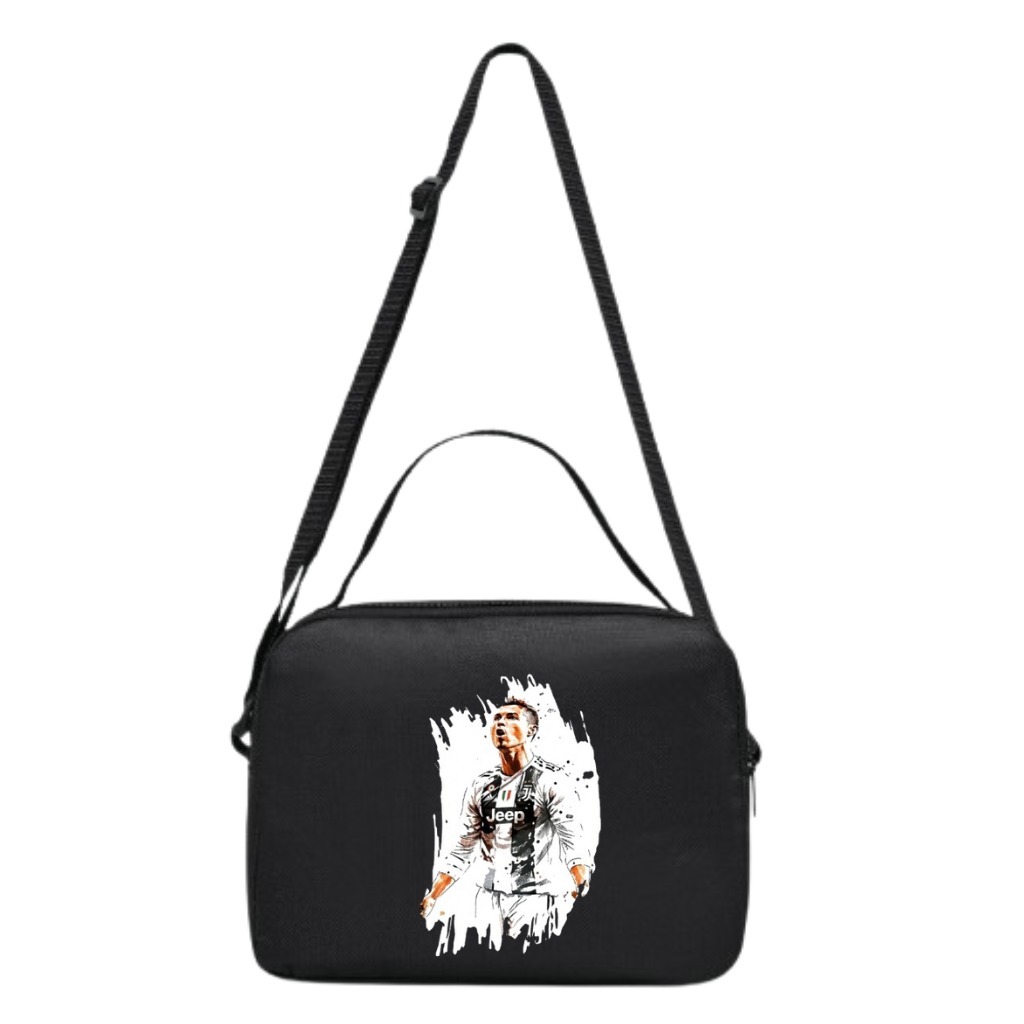 Bolsa Lancheira Térmica Meninos Jogadores Para Deixar Seu Lanche Conservado SK 03