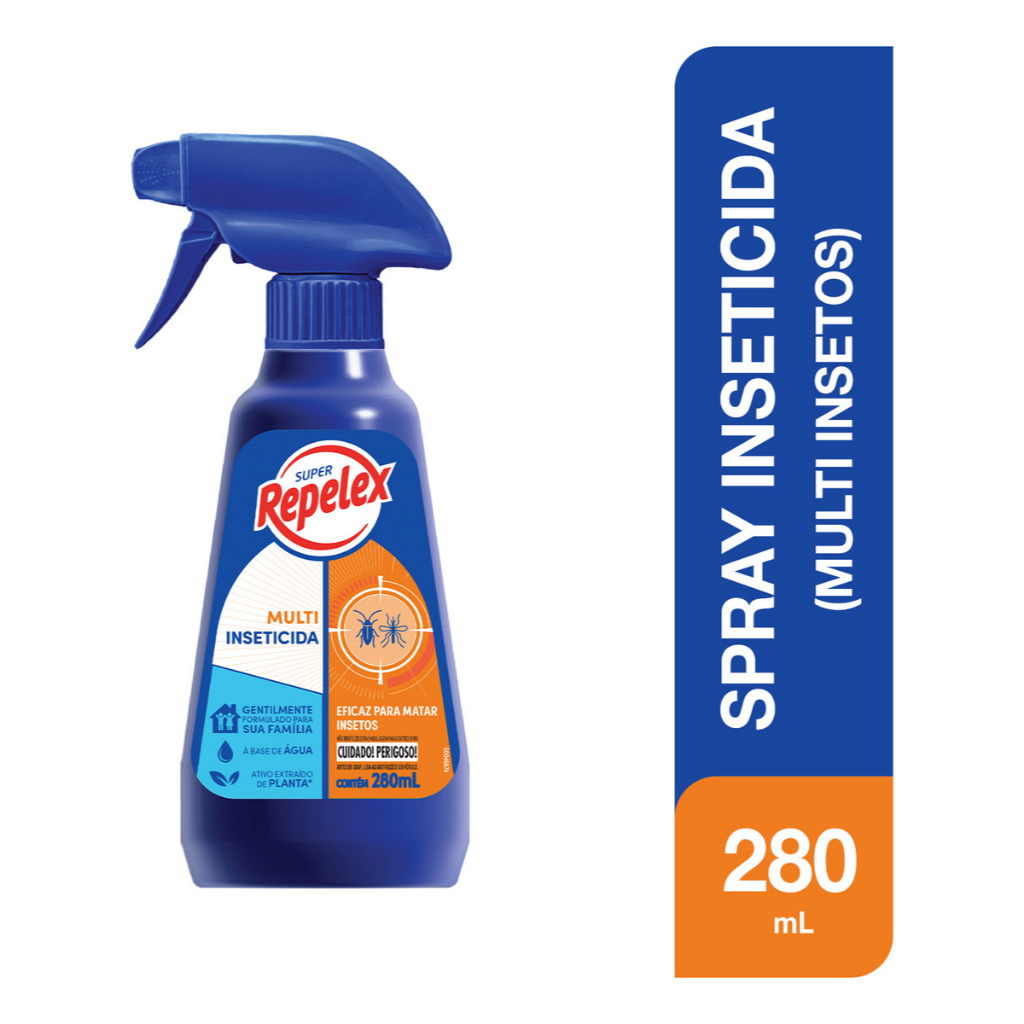Super Repelex Inseticida Mata Insetos Formiga, Barata, Mosquitos  - À Base De Água em Oferta na Shopee