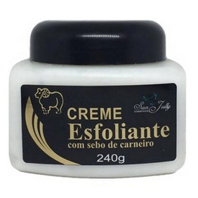 Creme Esfoliante com Sebo de Carneiro 240g - San Jully