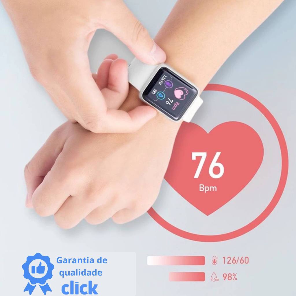 Smartwatch D20 Pro/ Esportivo Bluetooth — imagem 2 de 2