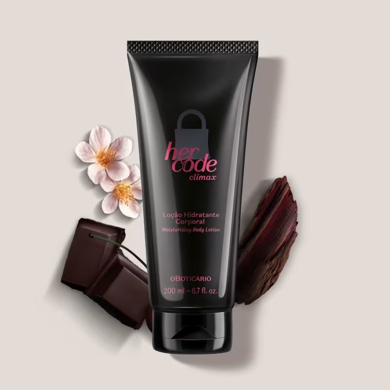 Loção Hidratante Desodorante Corporal Her Code Clímax 200ml Feminino Original