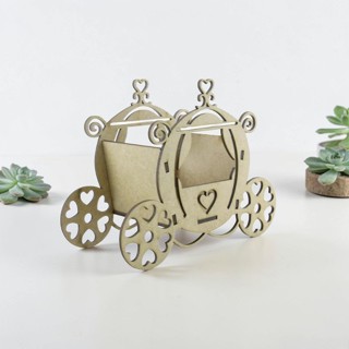 kit com 5 Cachepô Carruagem Cinderela 15cm MDF Lembranças para vasos de violeta em Oferta na Shopee