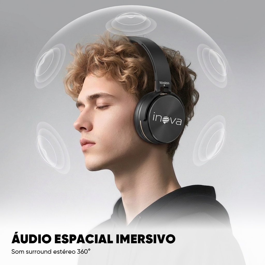 Fone de Ouvido Headset Bluetooth Sem Fio — foto 7
