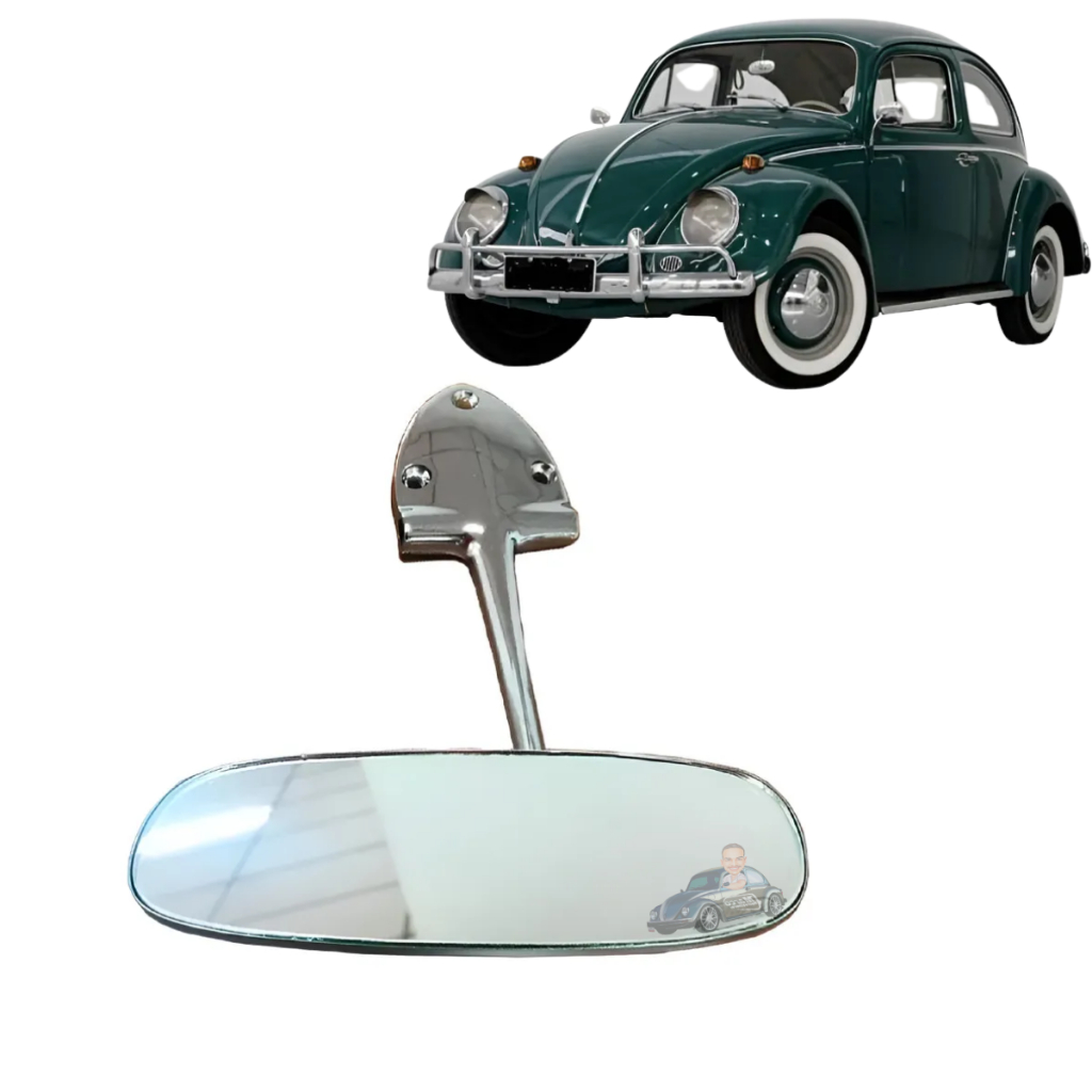 Retrovisor Interno Fusca - Aluminio em Oferta na Shopee