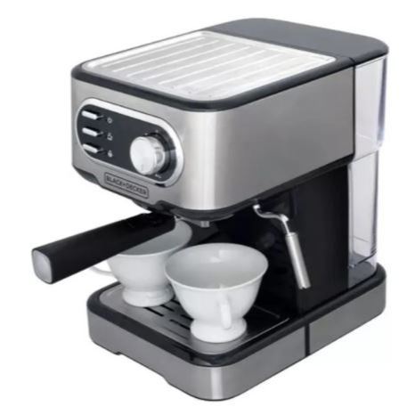 CAFETEIRA GOURMET  ESPRESSO MULTIFUNÇÕES - CÁPSULAS E TRADICIONAL, FUNÇÃO ESPUMADOR - 11OV