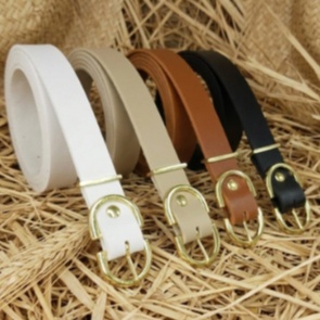 CINTO FEMININO--- F-D-KIT 4 ou 2 pç                 preto marrom branco nude cinto lindo de boa qualidade social luxuoso em Oferta na Shopee