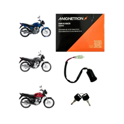 Chave De Ignição Honda CG Fan Titan 125 2002 2003 2004 2005 2006 2007 2008 Magnetron