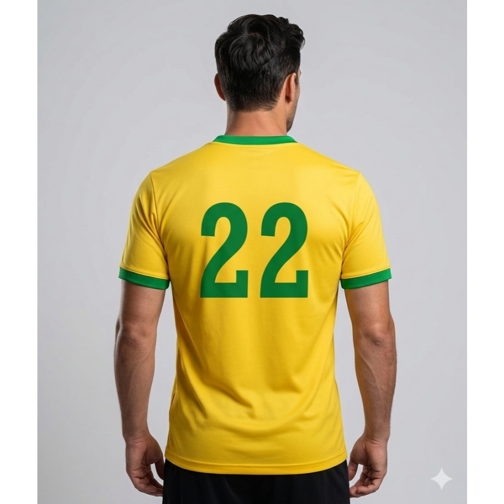 Camiseta Estilo Torcedor Brasileiro Moda Camisa Brasil Unissex Lançamento 2026