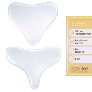 Adesivo Placa de Silicone Anti rugas para Colo e Peito Modelos Tê e Triângulo Reutilizável com Colágeno e Ação Protetora em Oferta na Shopee