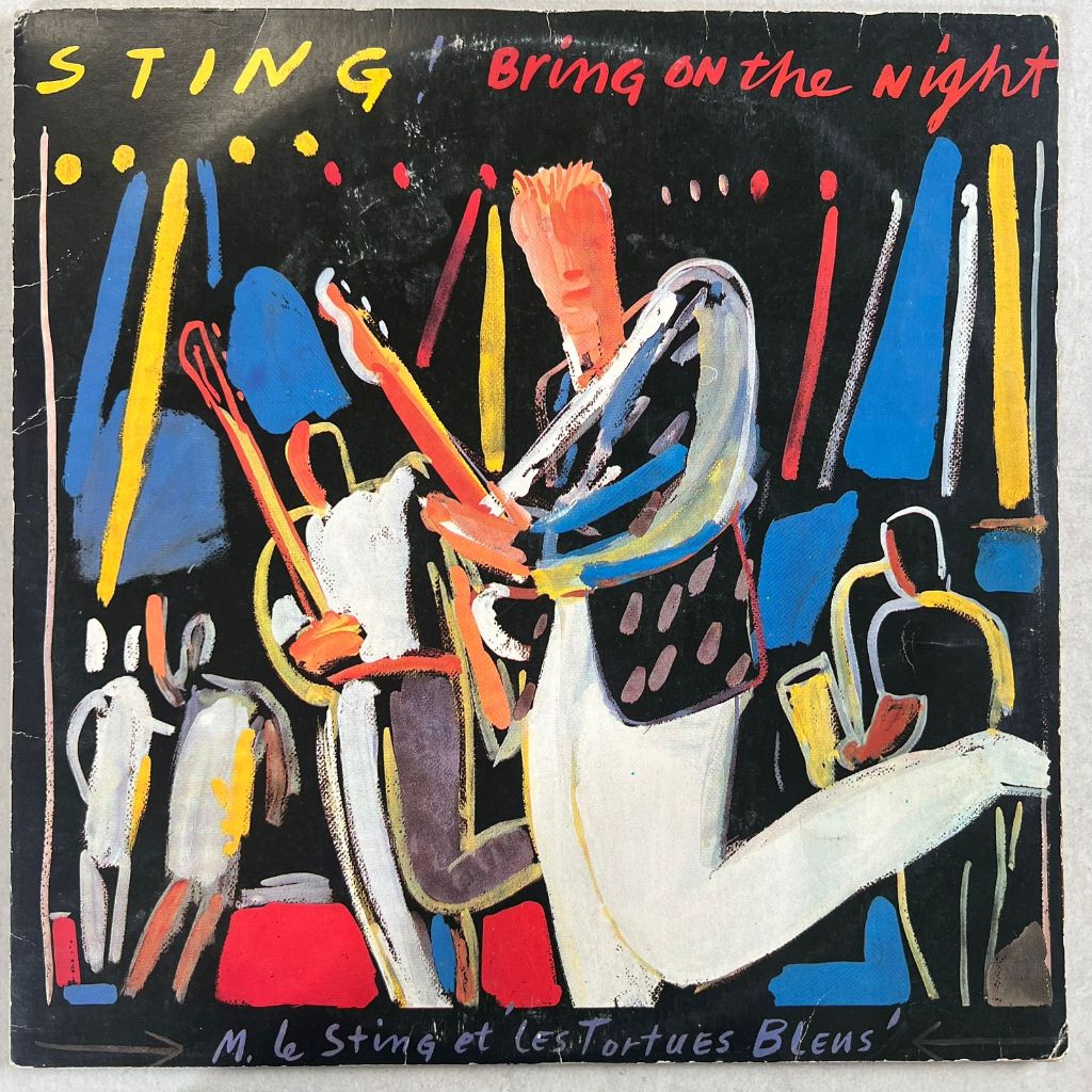 Lp Sting 1986 Bring On The Night, Vinil Duplo Com Encarte