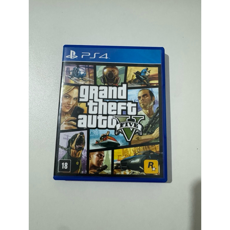 GTA 5 PS4 MÍDIA FISICA