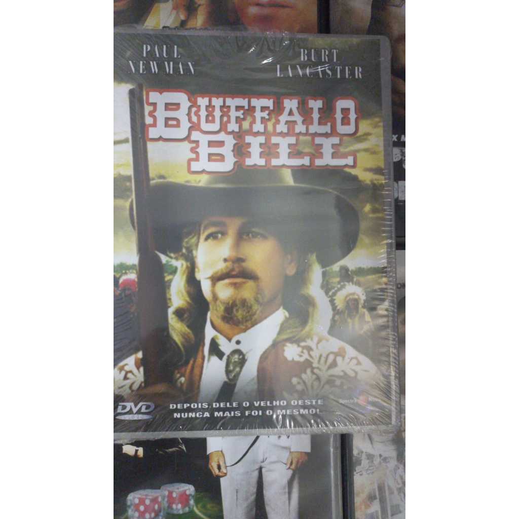 Dvd Buffalo Bill 1976 Original Lacrado Paul Newman burt Lancaster Western