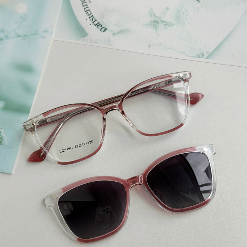 Armação de óculos para grau Infantil menina Modelo novo Quadrado gatinho lente polarizada Super lindo 519C