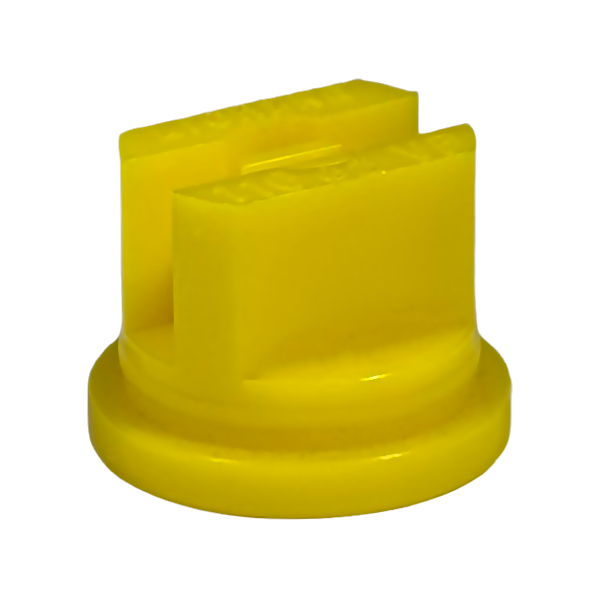 Bico Leque Poliacetal Amarelo 110-02  Jato Pulverizador Bomba Costal Aplicação de Inseticidas e Fungicidas