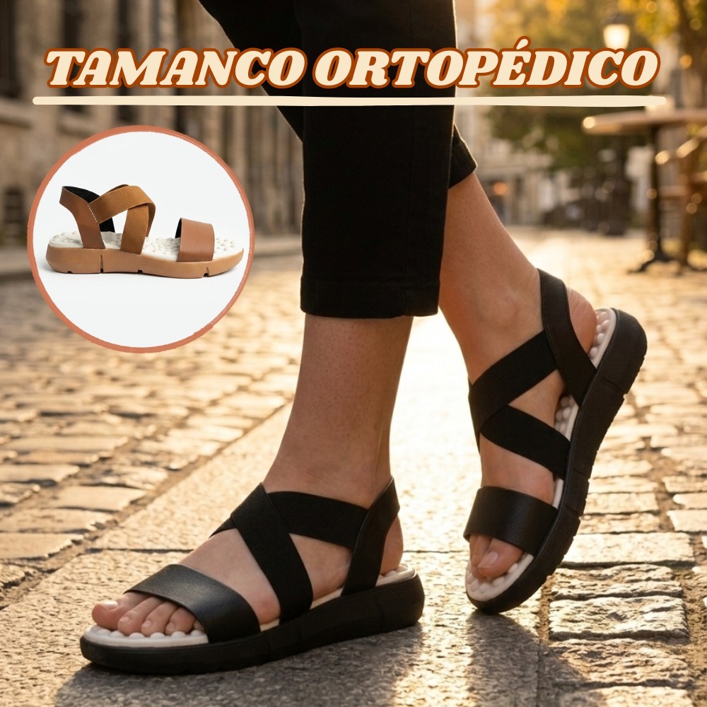 Sandália Ortopédica Para Esporão Ultra Conforto