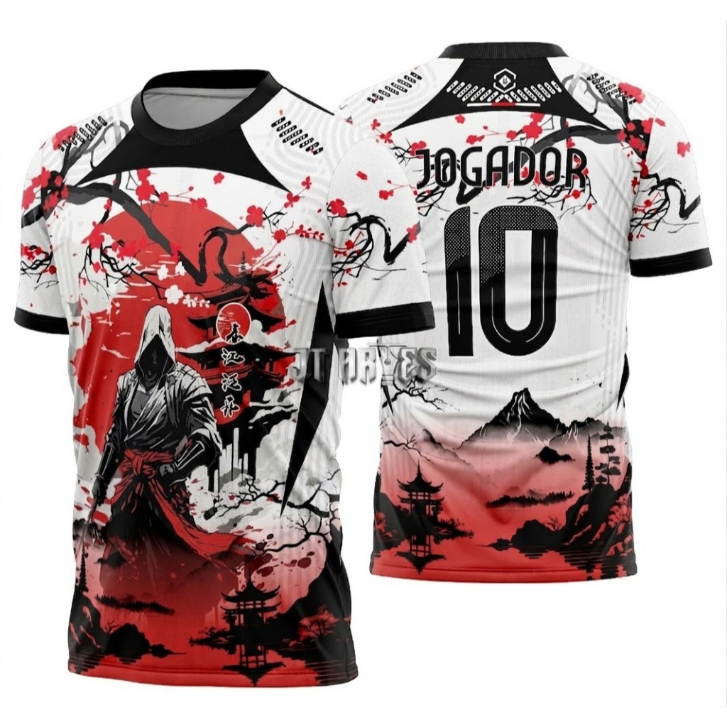 Camisa de uniforme para interclasse/jogos internos/futebol personalizada com nome e numero mod 641