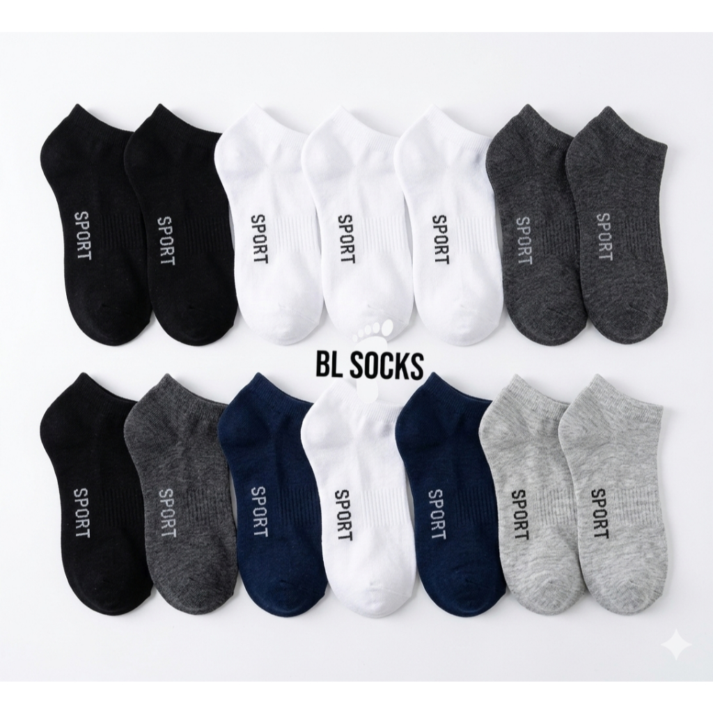 Kit 24 Pares de Meias Cano Curto MESCLADAS Soquete  Masculina Feminina Unissex em Oferta na Shopee