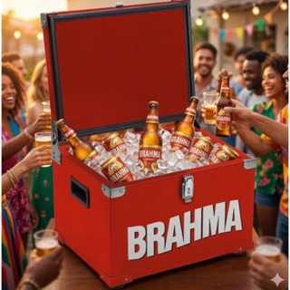 Caixa Térmica Cooler Blindada Churrasco Festas 30 Litros Anti Ferrugem em Oferta na Shopee