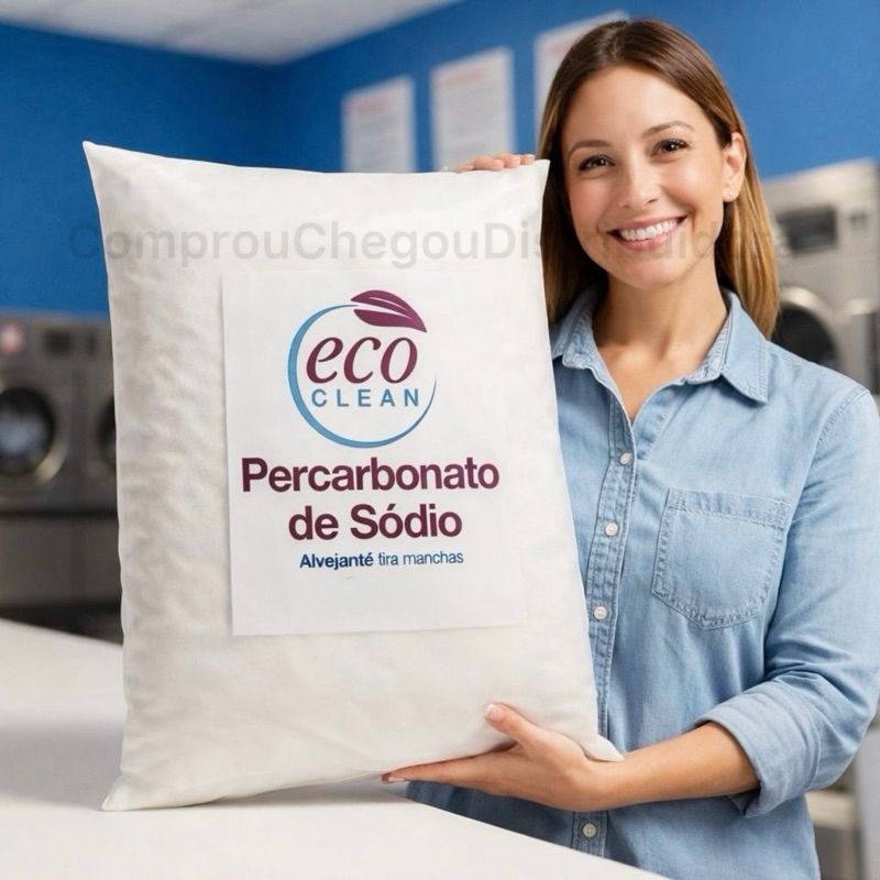 Percarbonato 100% Puro Eco Clean limpeza geral clareador de roupas Premium Original 500g/1kg/2kg