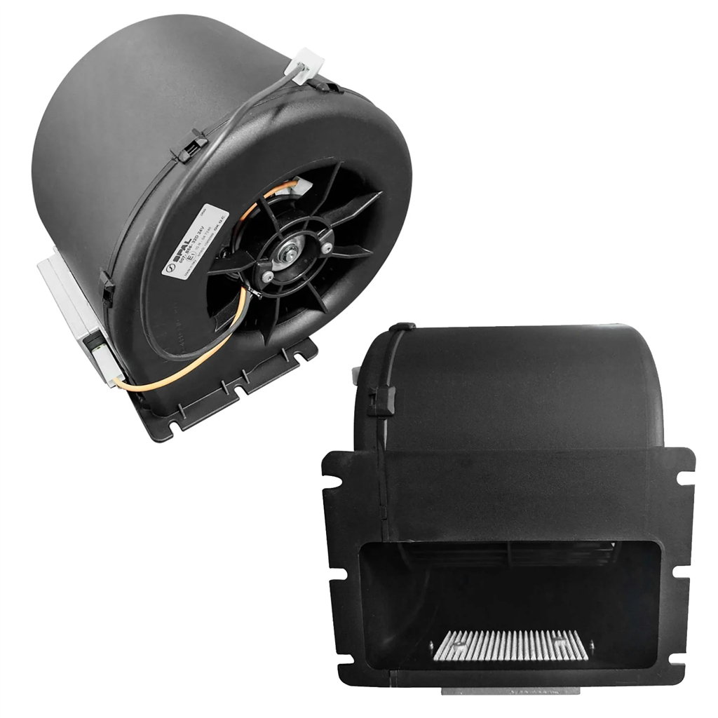 Motor Ventilador Interno Da Caixa Evaporadora Spal 007-B56-32D 24v Duto Ônibus Defroster
