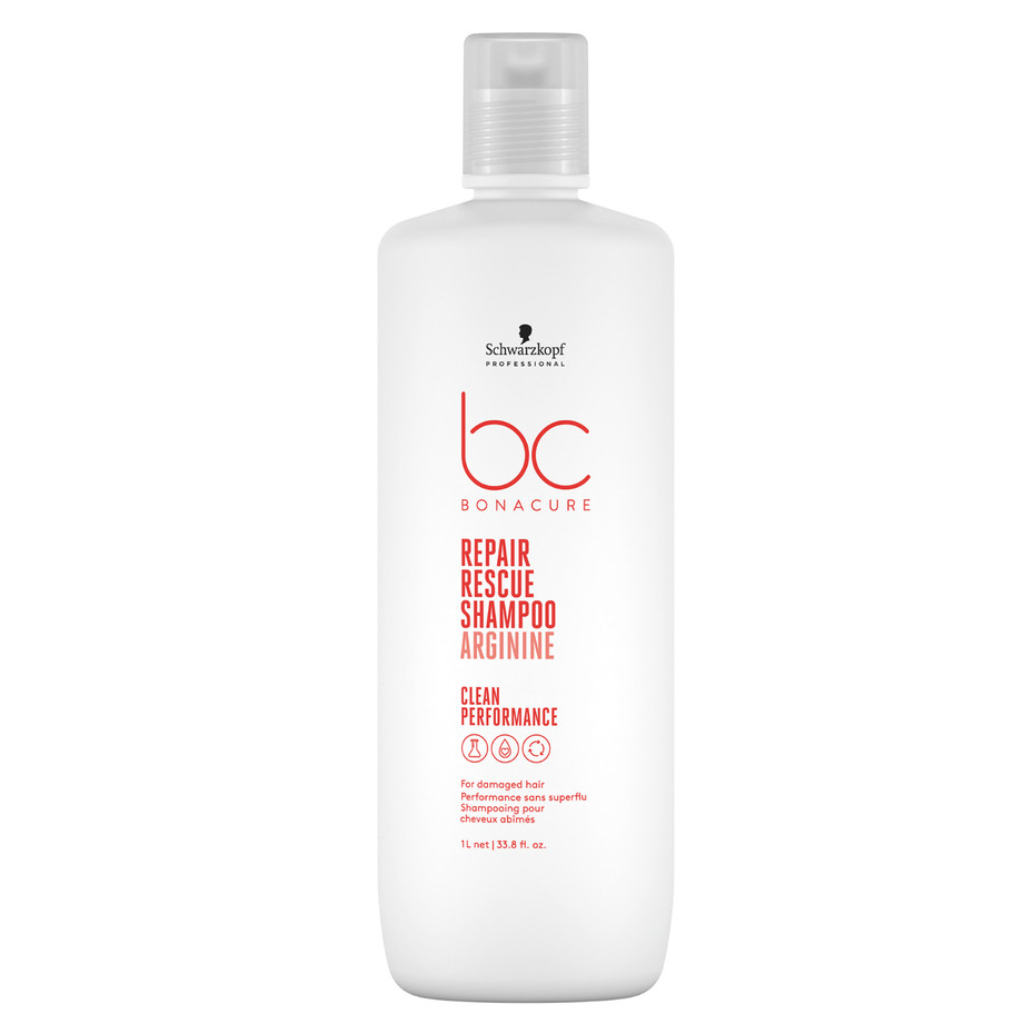 Bonacure Clean Performance Shampoo Repair Rescue 1000ml em Oferta na Shopee