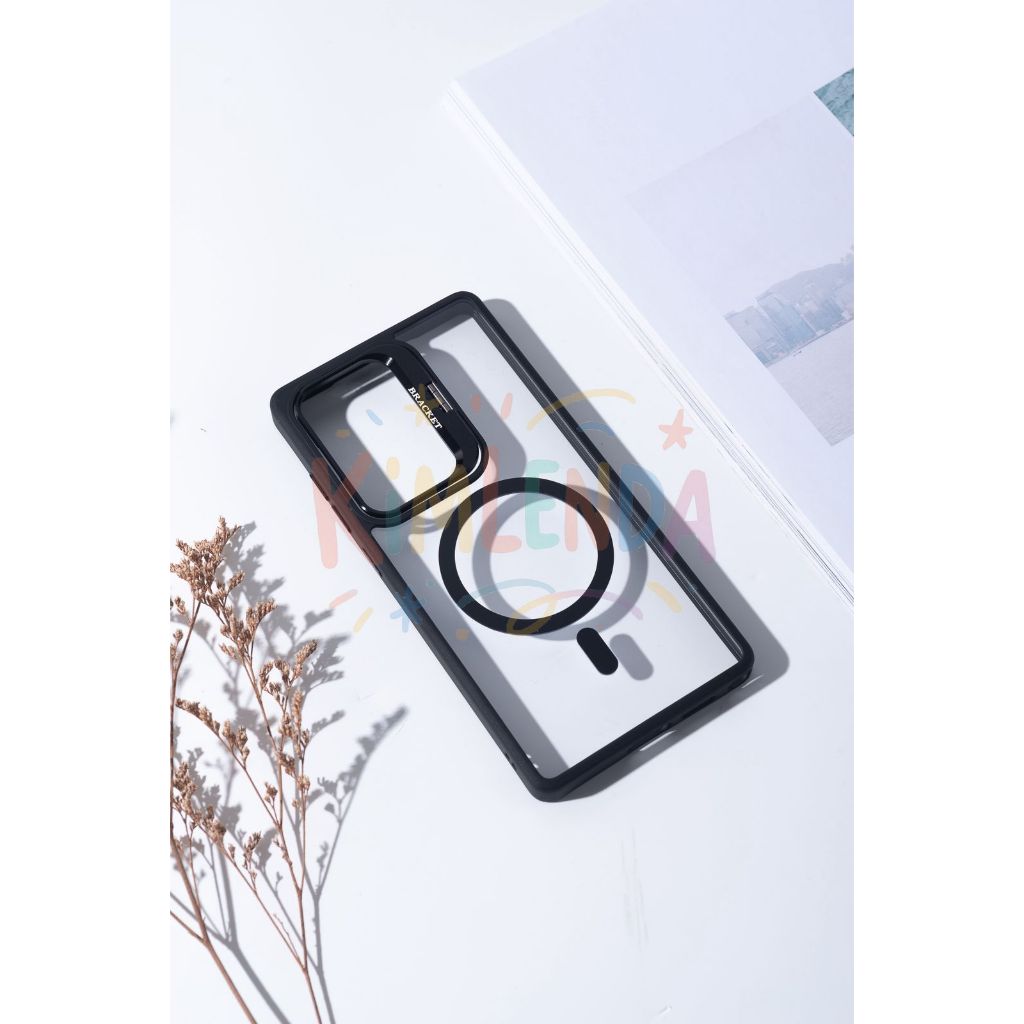 Capa Protetora Magnética com Proteção de Câmera – Compatível para samsung Galaxy S23Ultra/s24ultra/s25ultra em Oferta na Shopee