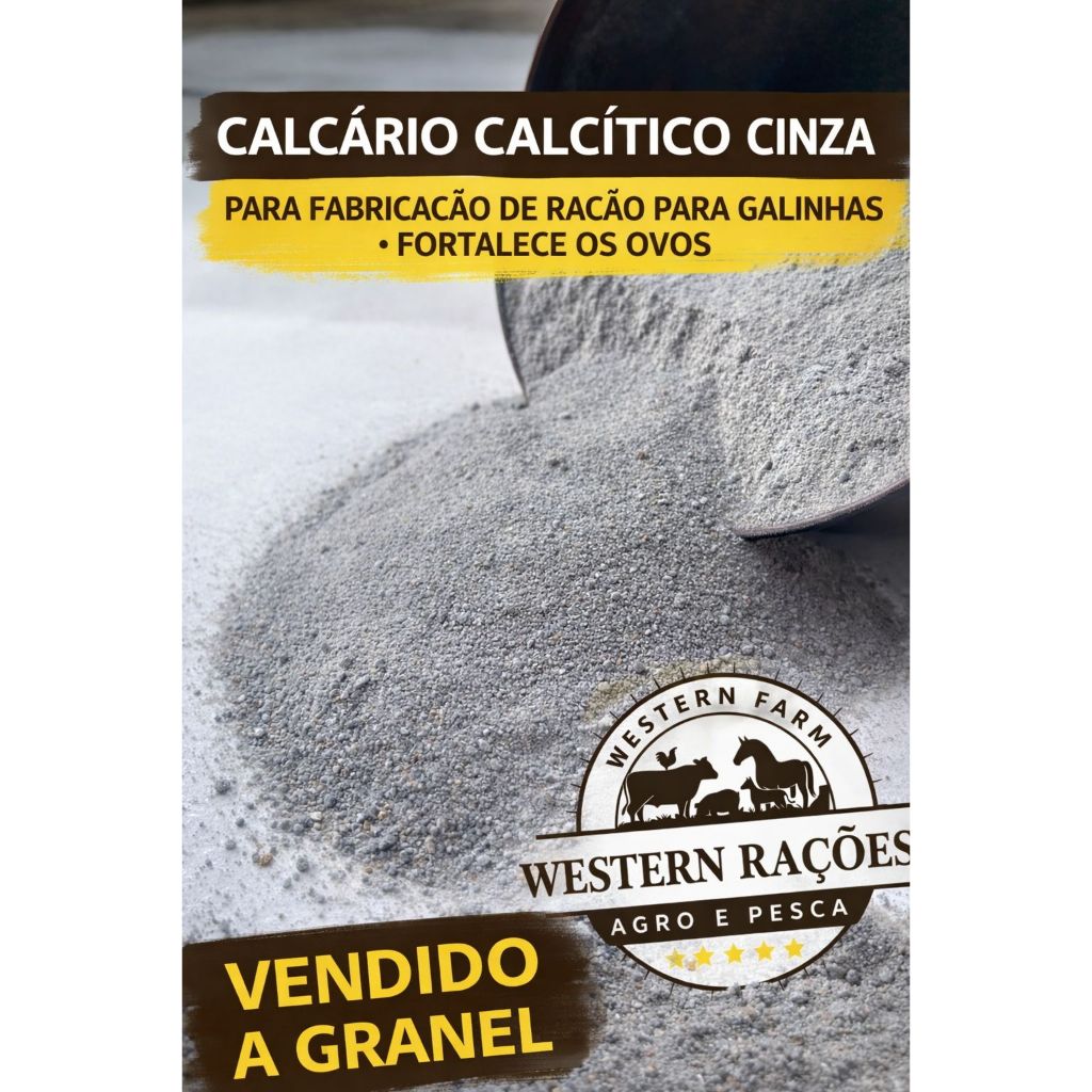 Calcário Calcítico Para Alimentação Animal -NUTRIÇÃO AVES,SUÍNOS E BOVINOS Em Pó em Oferta na Shopee