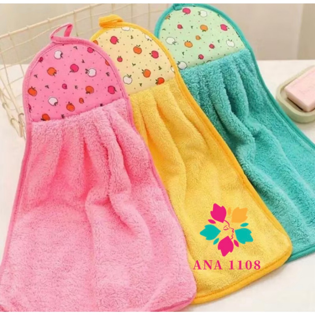 DAGUAN Toalha de Mão Bate mão Cozinha Pano de Limpeza Secar Absorvente Microfibra Durável Macio em Oferta na Shopee