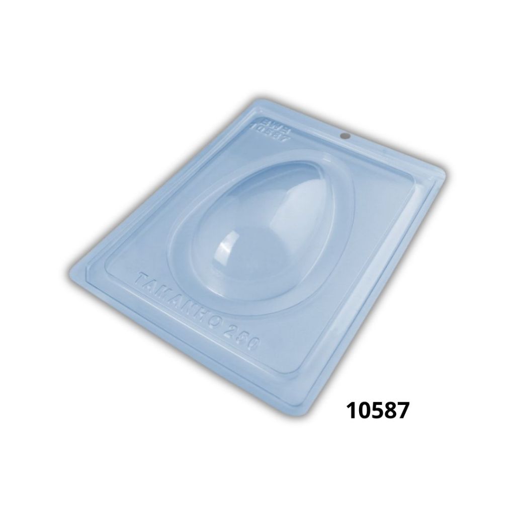 Forma De Acetato BWB  Ovo De Páscoa Liso 250 Gramas C/ 1 Un. (Cod.10587)