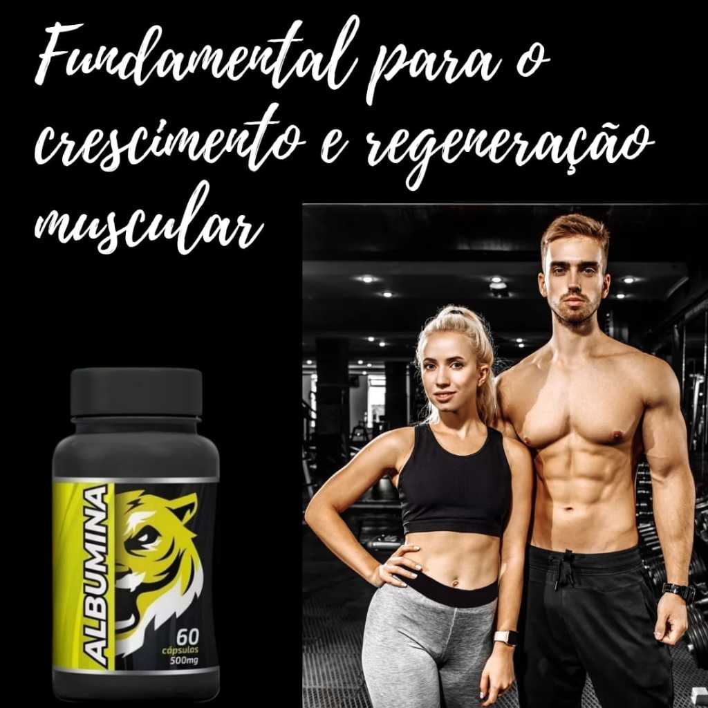 Albumina Pura I Massa magra I Sacie'dade I Metabo"lismo I Pós Treino