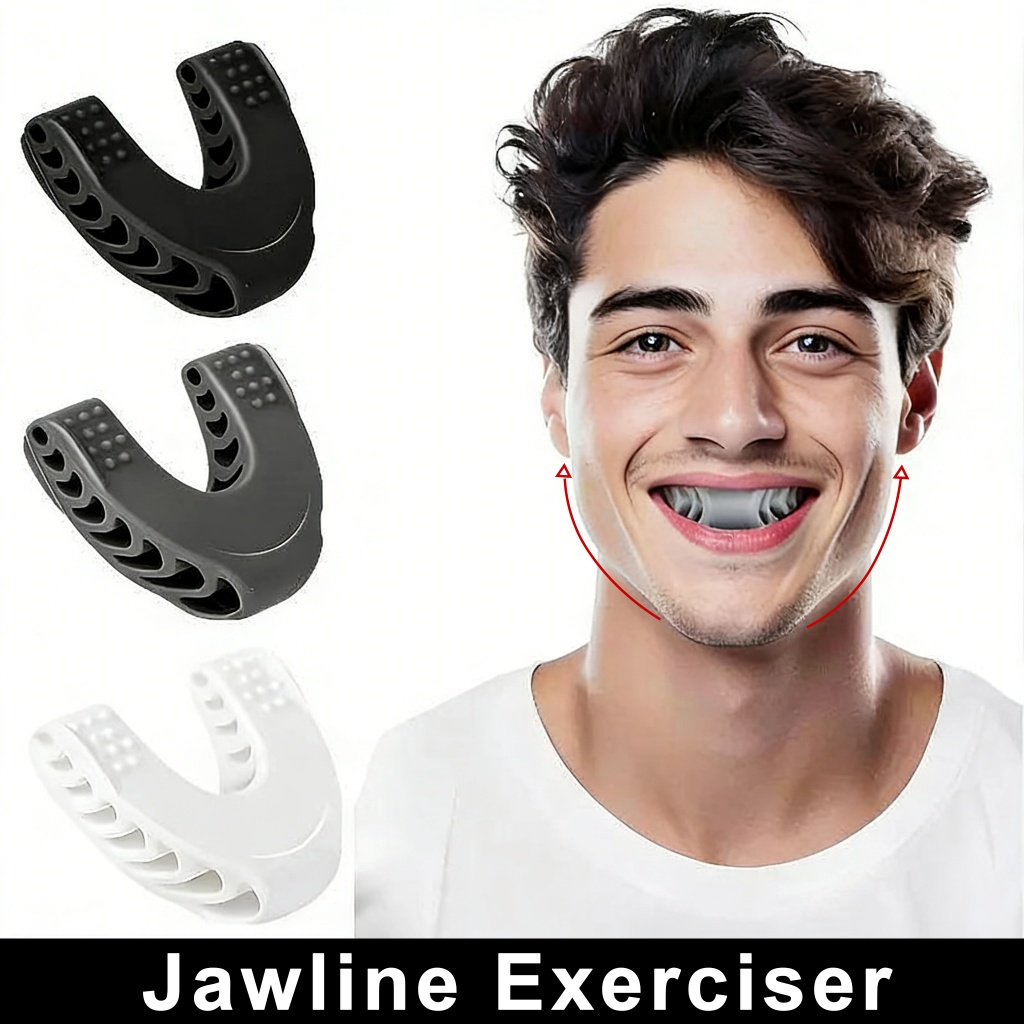 Exercitador De Mandíbula , Modelador De Pescoço , Linha Exercício , Treinador Muscular Facial