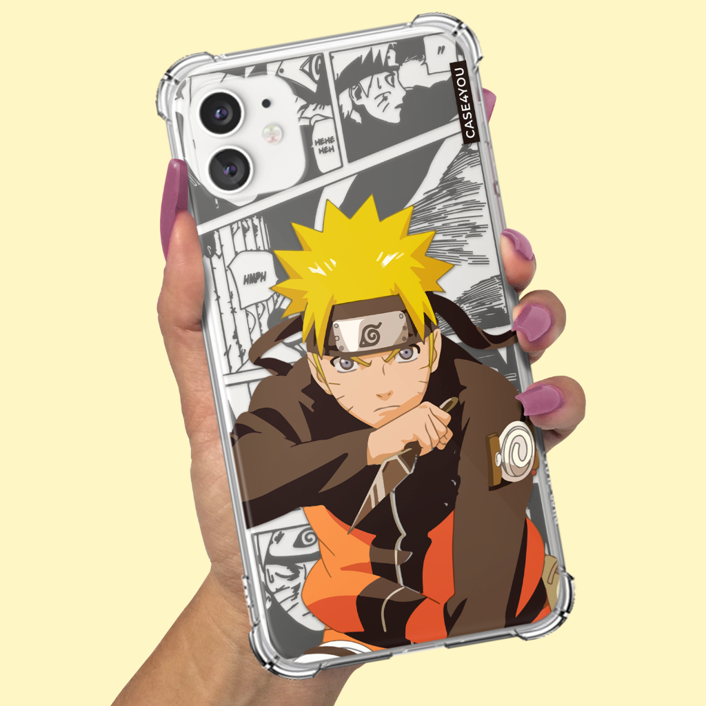Capa Capinha Para Xiaomi Redmi Note 10 Note 11 Note 12 Note 13 Note 14 Note 15 Pro Plus Personalizada Naruto 2