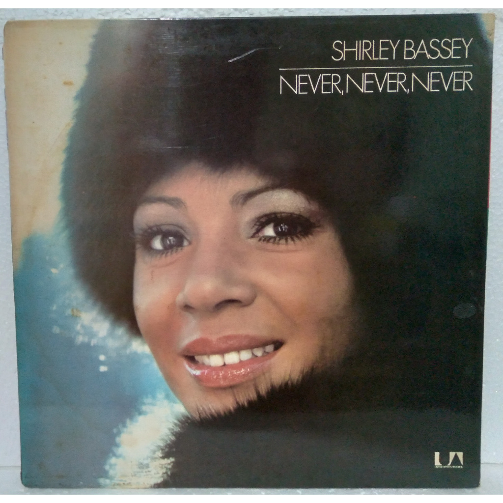 Lp - Shirley Bassey - Never, Never, Never - Imp USA - 1973