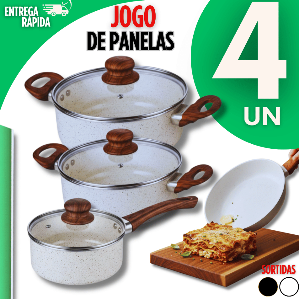 Conjunto Panelas Revestimento Cerâmico Antiaderente Panelas Indução Panelas Caçarolas Frigideira