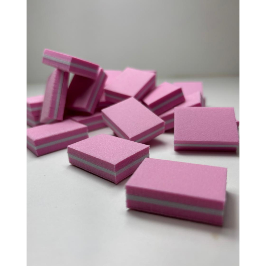 50 Mini Lixas Buffer Polidora Quadrada em Oferta na Shopee