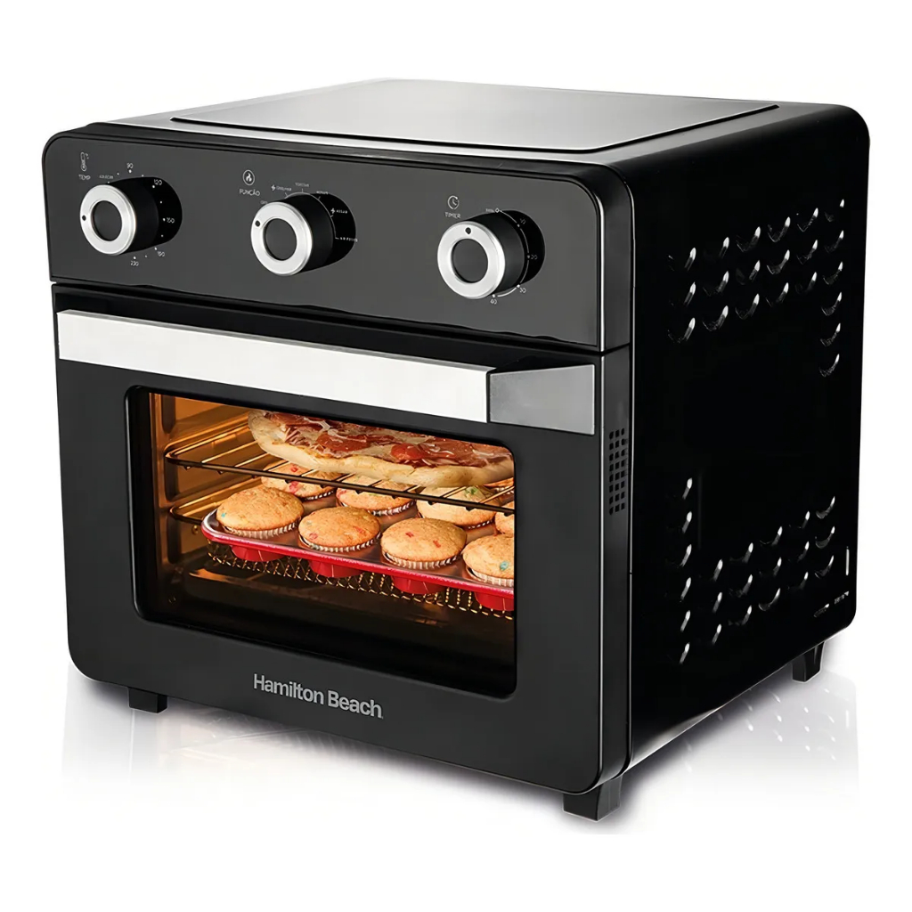 Forno Elétrico Family Modo Air Fryer Grill 20 Litros 7 Opções de Cocção Timer 60min Até 230°c 220v - Hamilton Beach em Oferta na Shopee