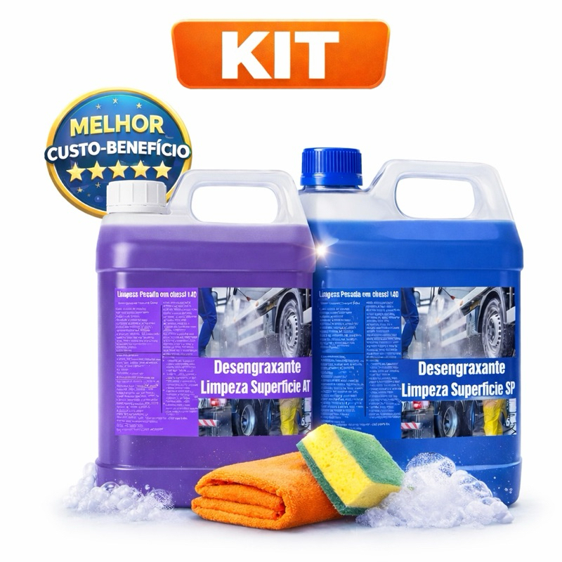 Limpeza Pezada Automotiva Solupan + Ativado Alta Concentração Galão de 5 Litros Profissional em Estética Automotiva