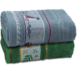 Jogo/Kit 2 Toalhas de Banho Infantil Soft Baby Kids Algodão Premium Meninos Meninas Aveludada Luxo em Oferta na Shopee