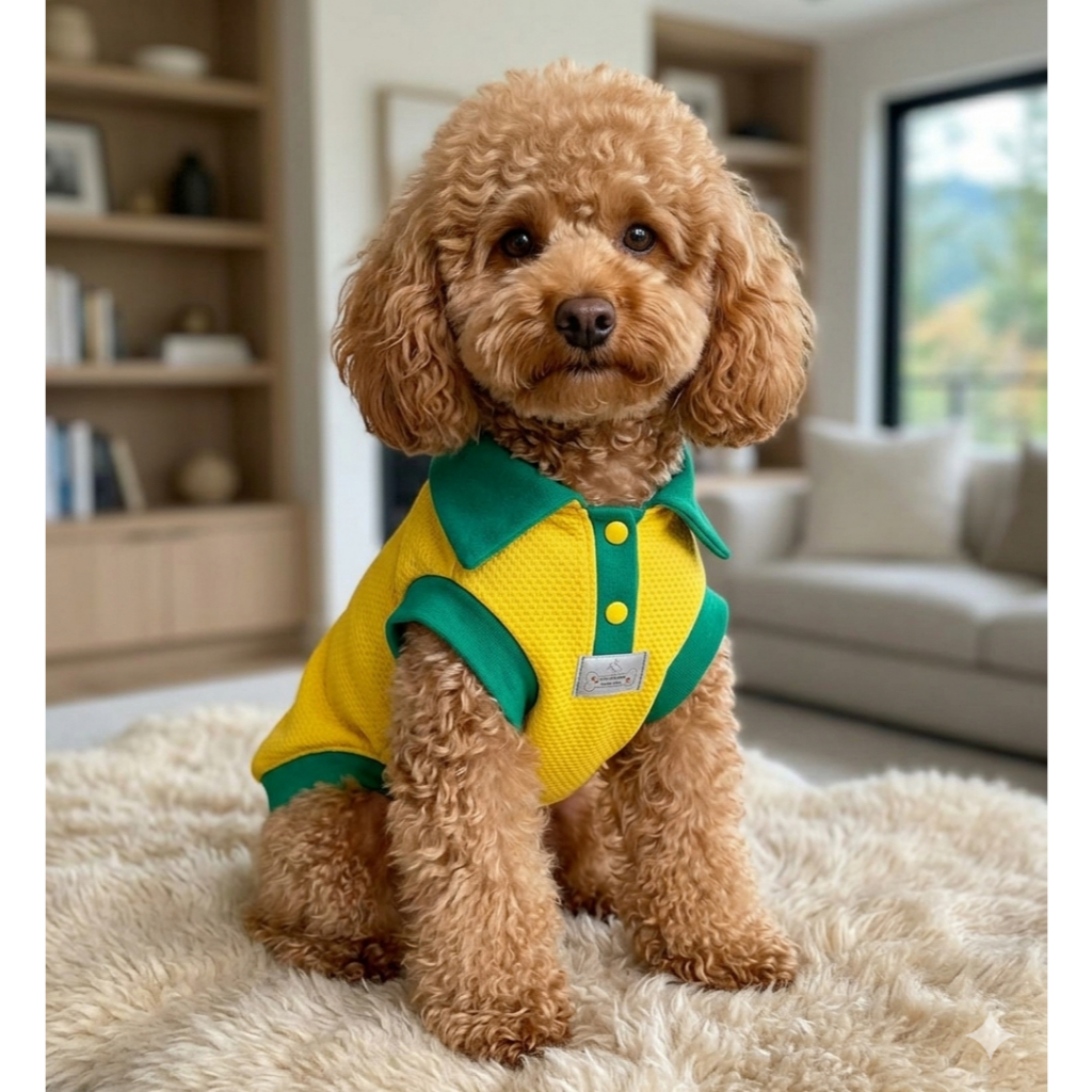 Roupinha Brasil Pet - Seleção Brasileira Cães e Gatos