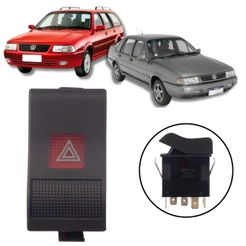 BOTÃO INTERRUPTOR DE PISCA ALERTA VW SANTANA QUANTUM 1991/1997