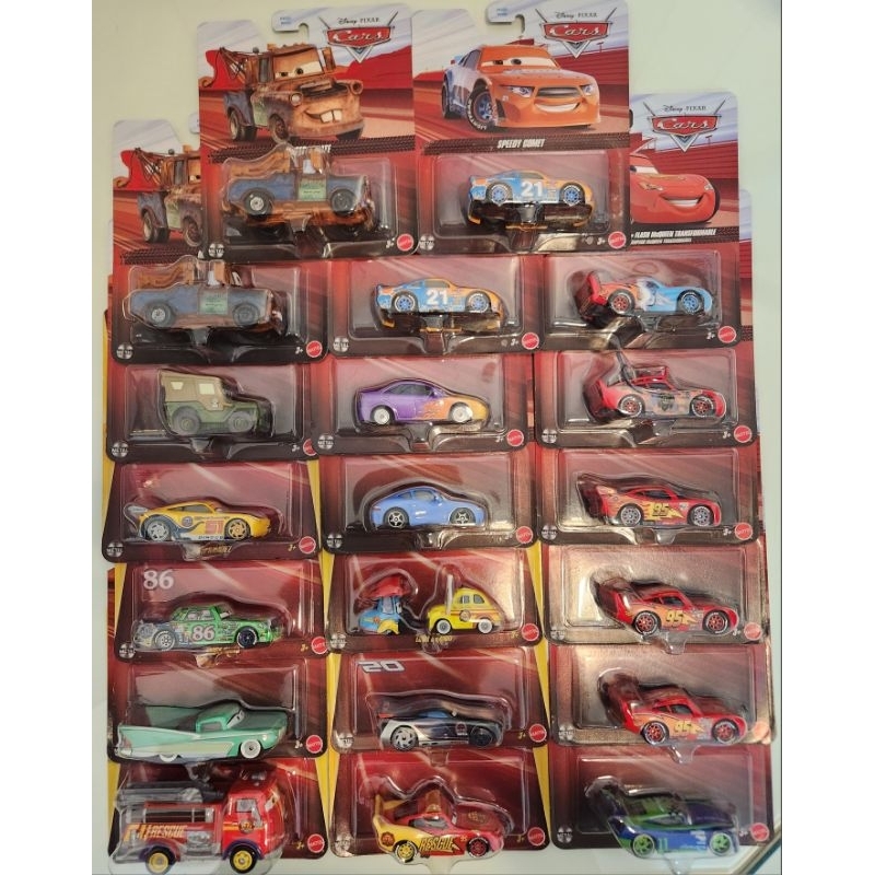 Miniatura Carros Disney Pixar Mattel 1:55