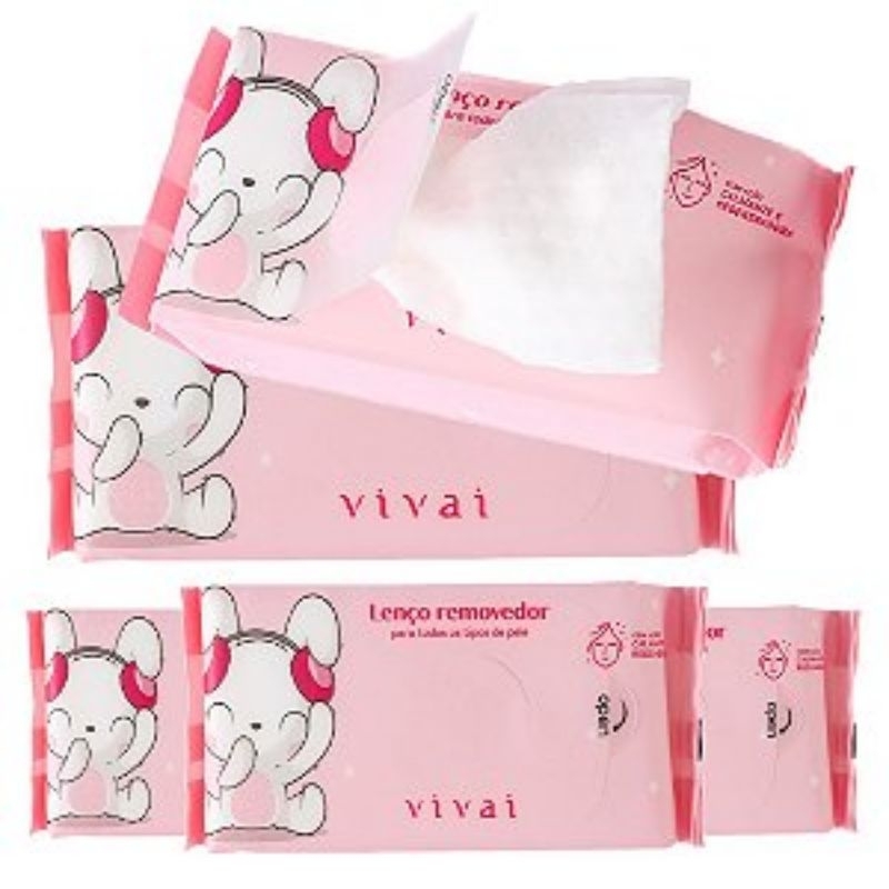 kit 3 mini  Lenço Removedor -vivai ou wecandy Mini