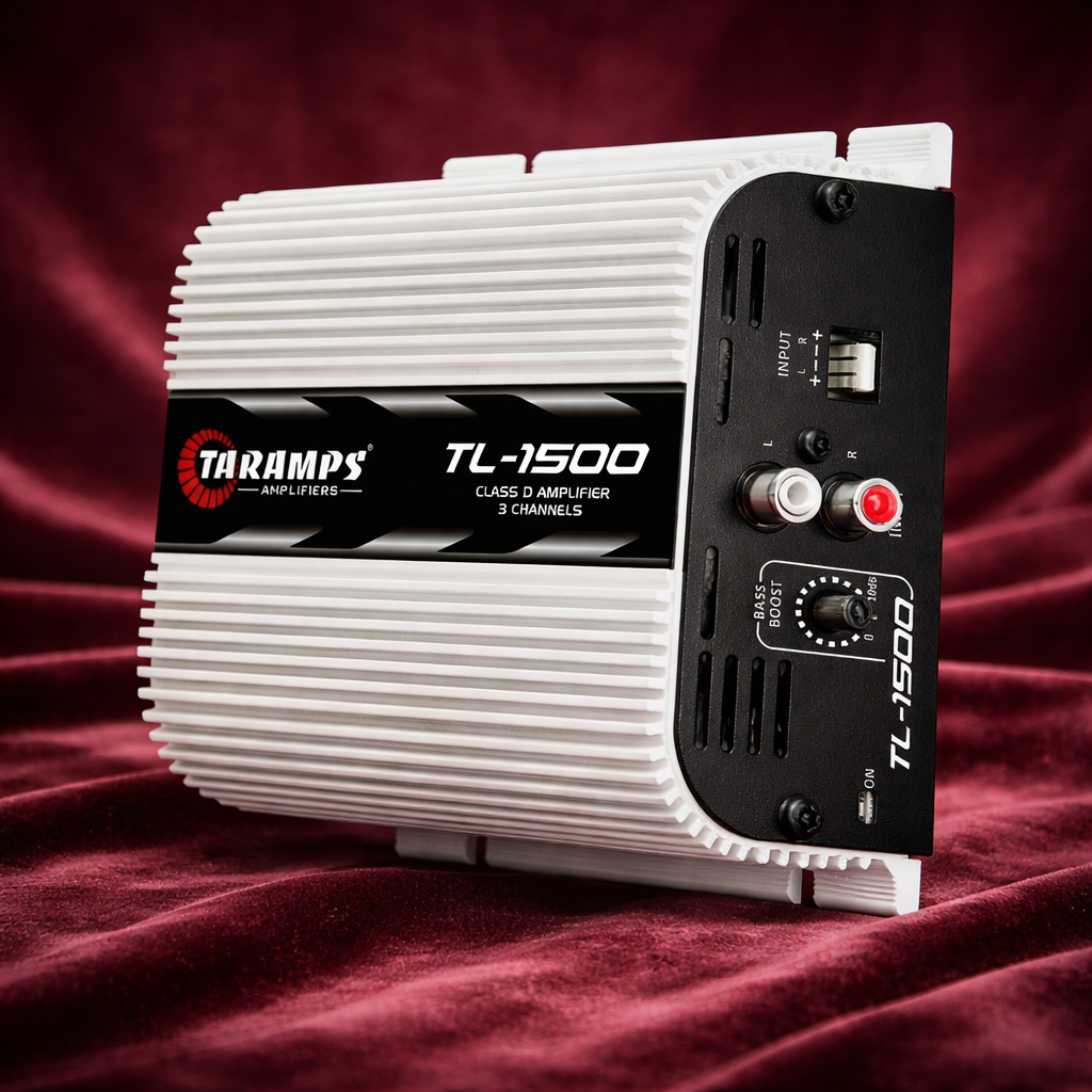 Modulo Taramps TL1500 Amplificador 2 Ohms 390w RMS 3 Canais TL 1500 / TL-1500