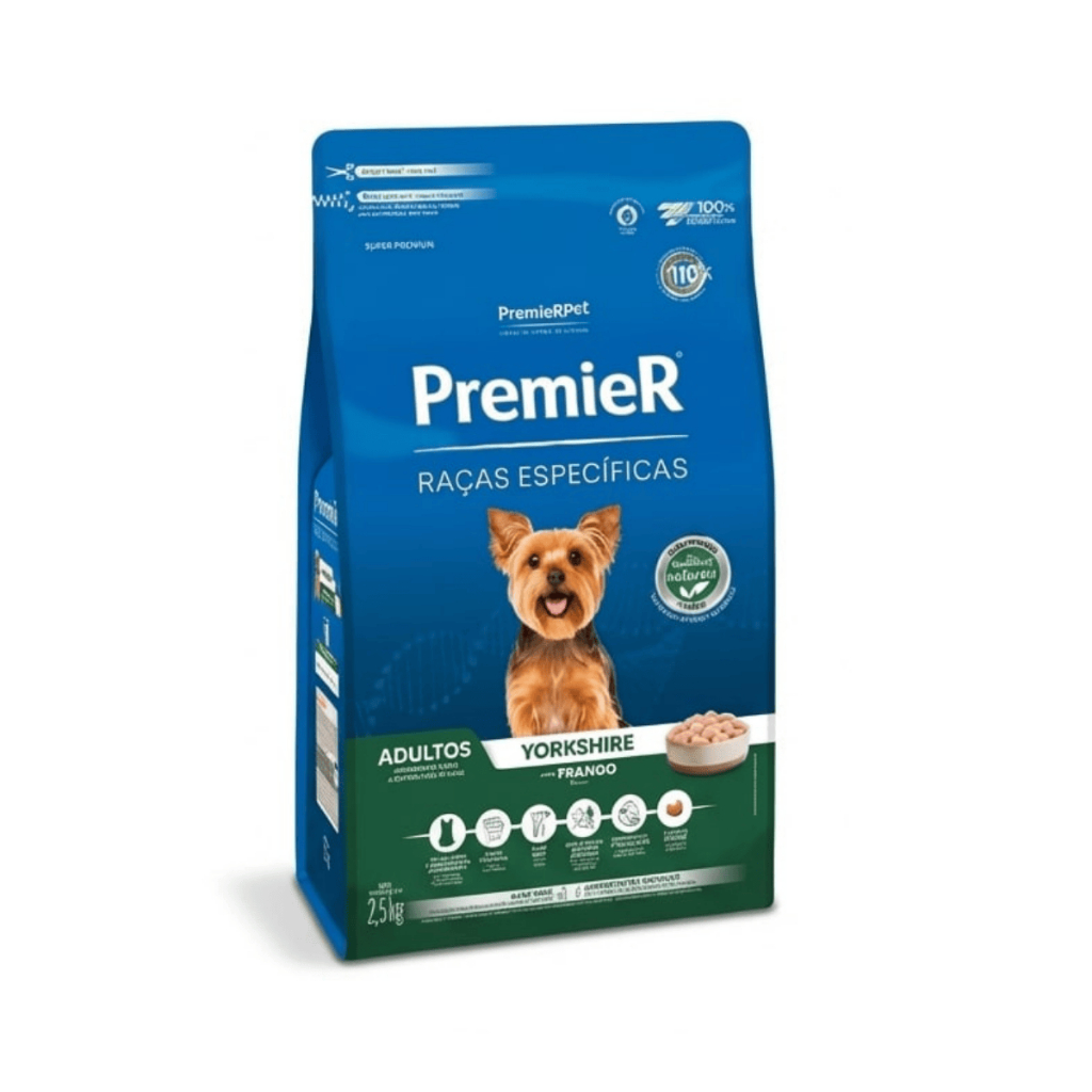 Ração Premier Raças Especificas Cães York Shire Adulto 1 Kg