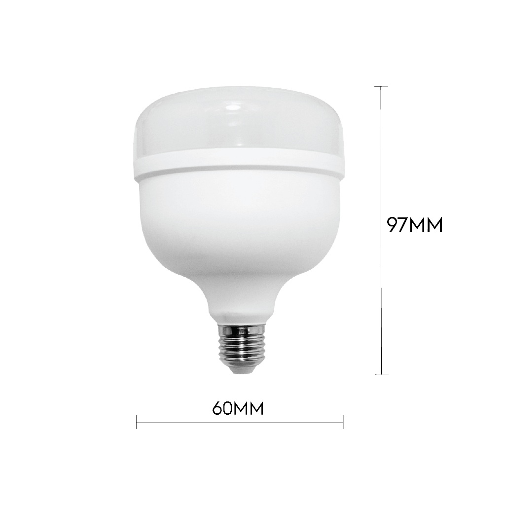 Kit 10un bulbo 20w 6500K Branco Frio