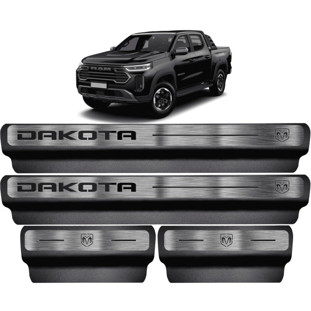 Soleira Aço Inox Premium Ram Dakota