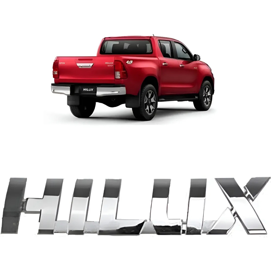 Emblema To Hilux 2016 2017 A 2020 2021 2022 Cromado